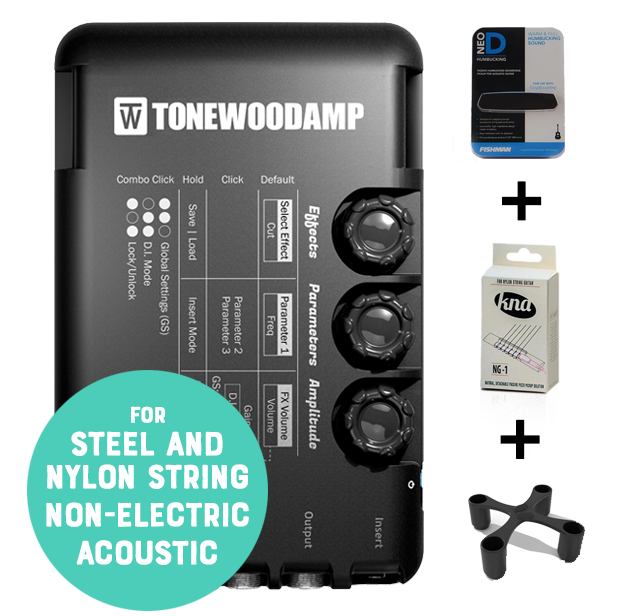 SOLO BUNDLE for Steel and Nylon Non-Electric Guitars