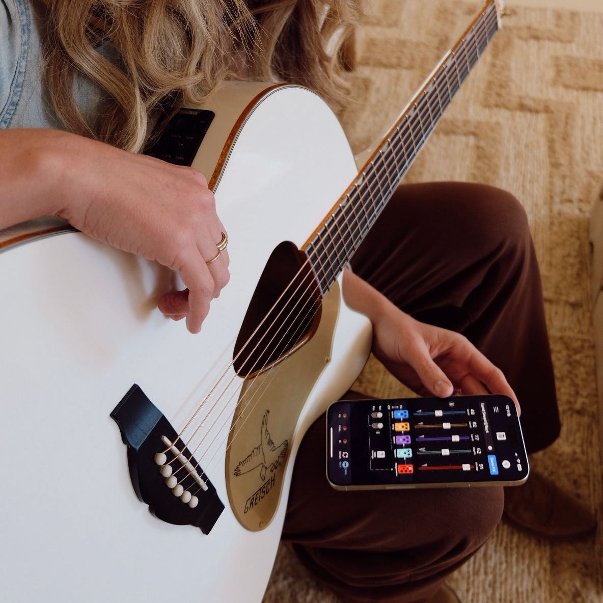Shape your tone from the app